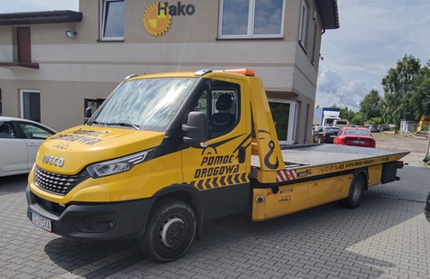 Nowa autolaweta Iveco HAKO w Bełchatowie