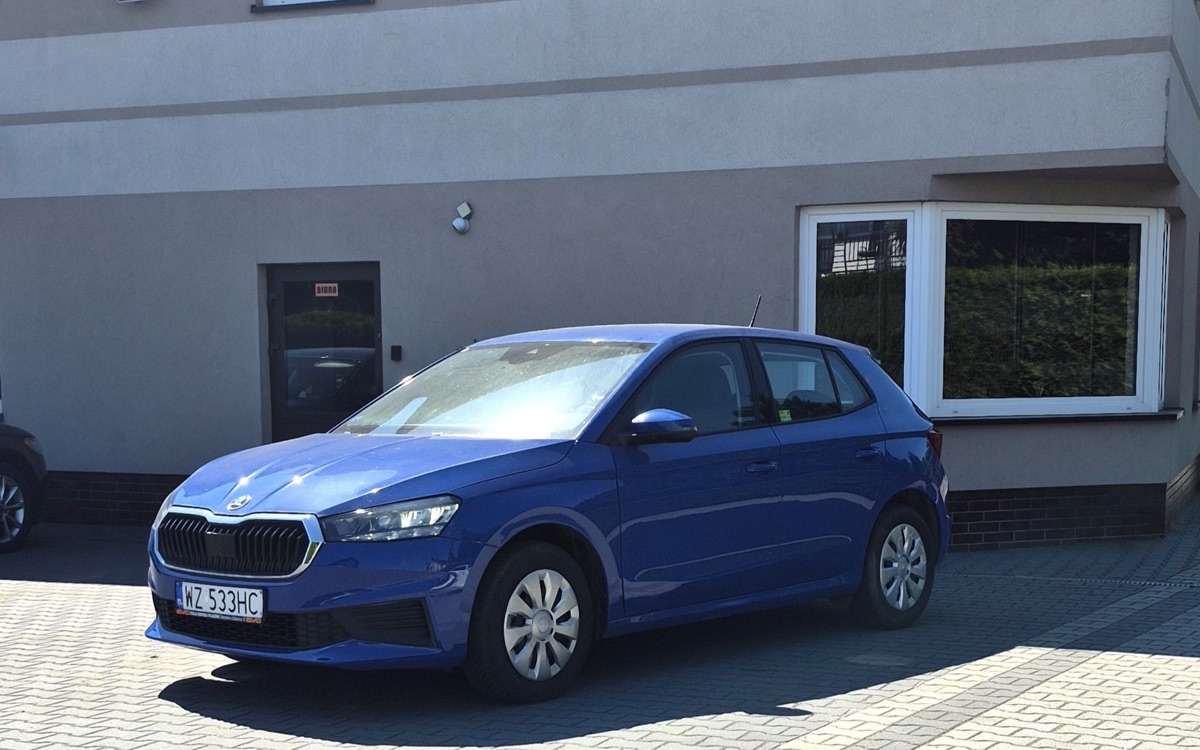 Škoda z floty samochodów zastępczych HAKO w Bełchatowie